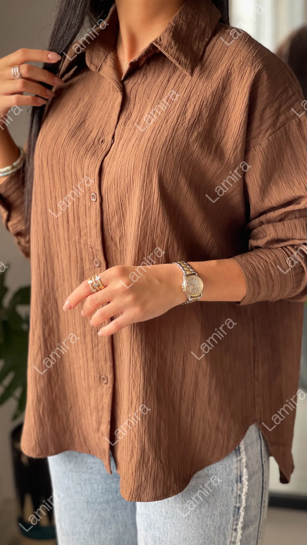 شومیز اسپرت ترک طرح لونا