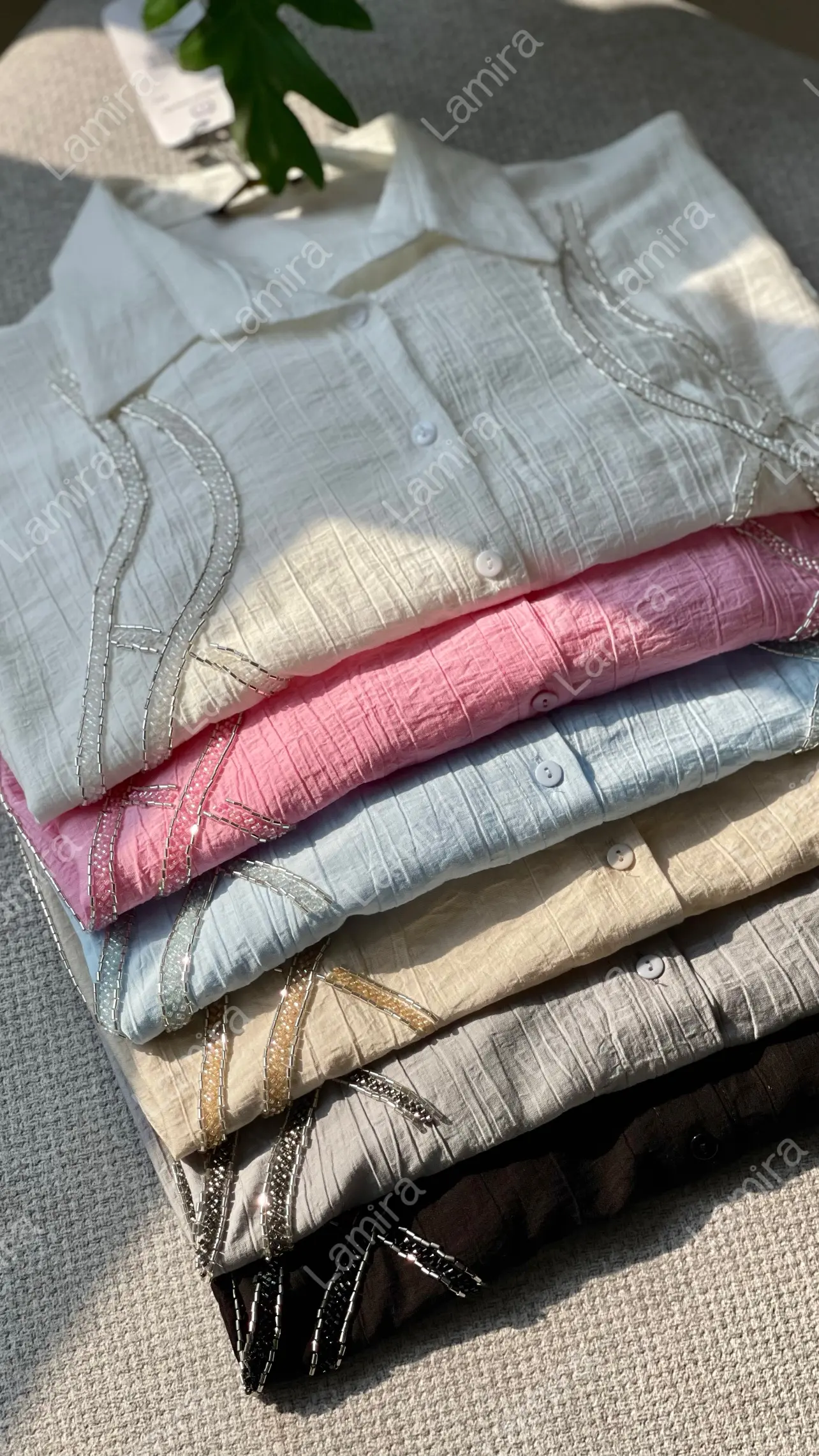 شومیز مانتویی مجلسی اوزجینال ترک طرح ماریس