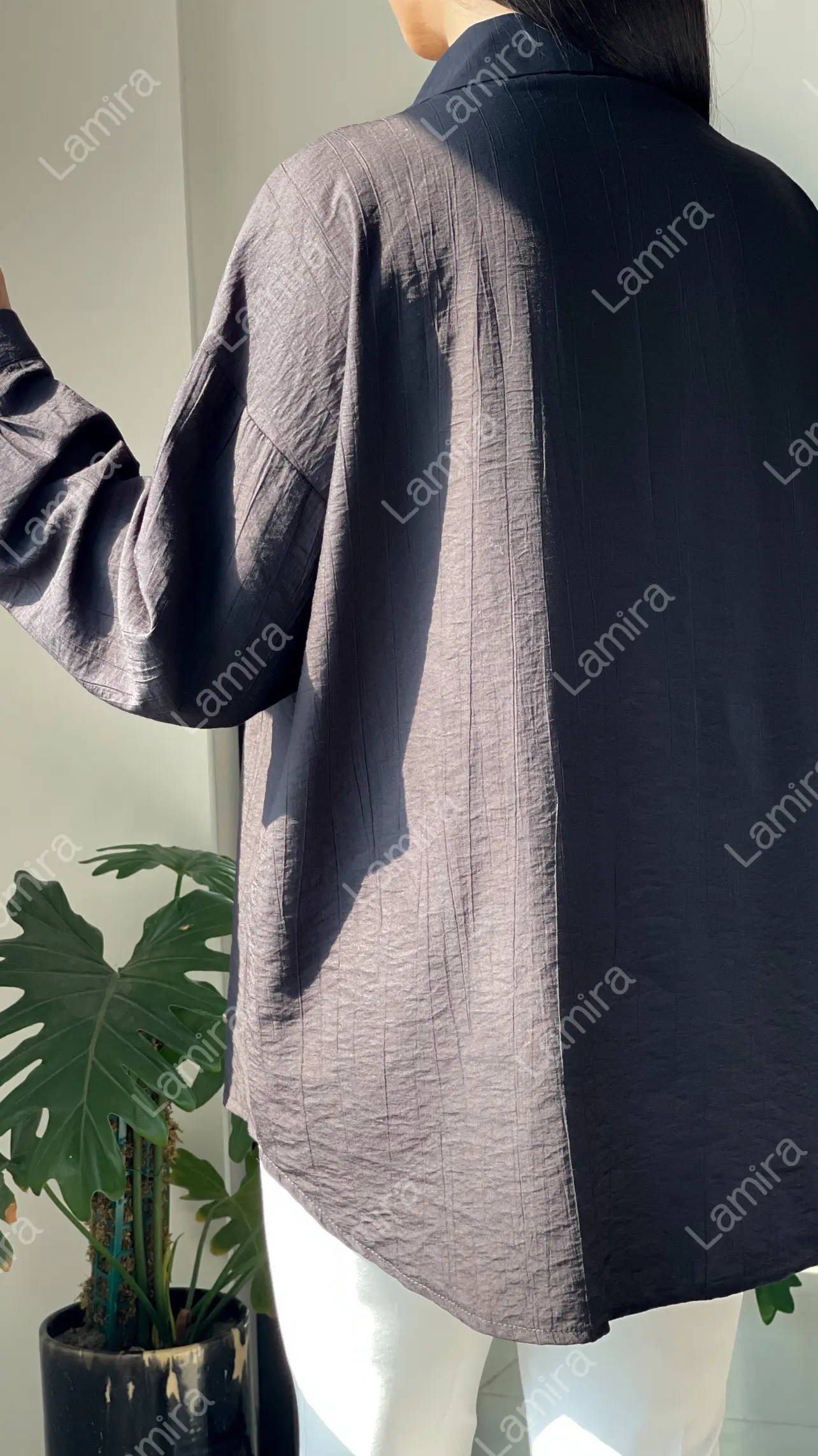 شومیز مانتویی مجلسی اوزجینال ترک طرح ماریس