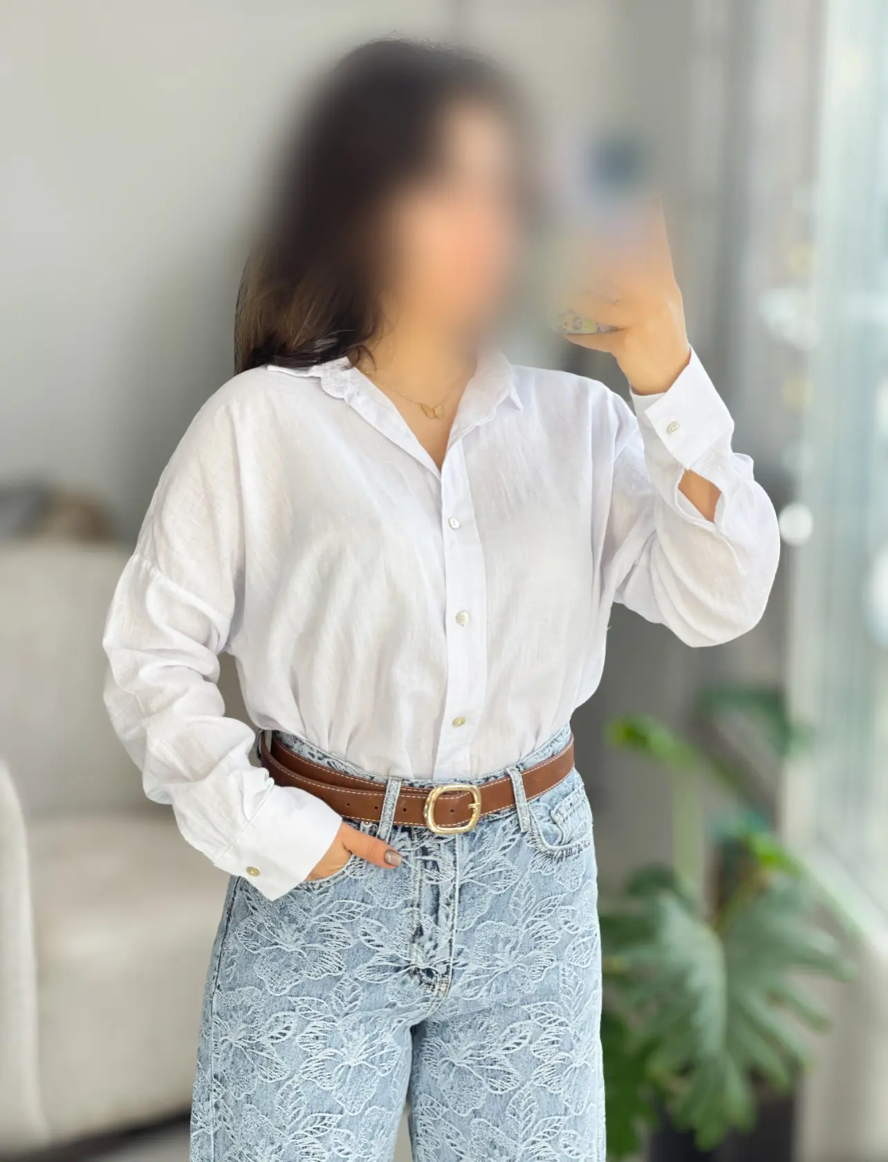 شومیز بیسیک ساده برند ترک