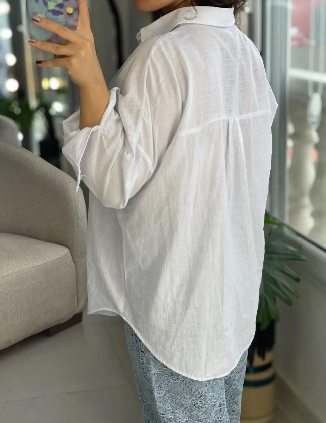 شومیز بیسیک ساده برند ترک