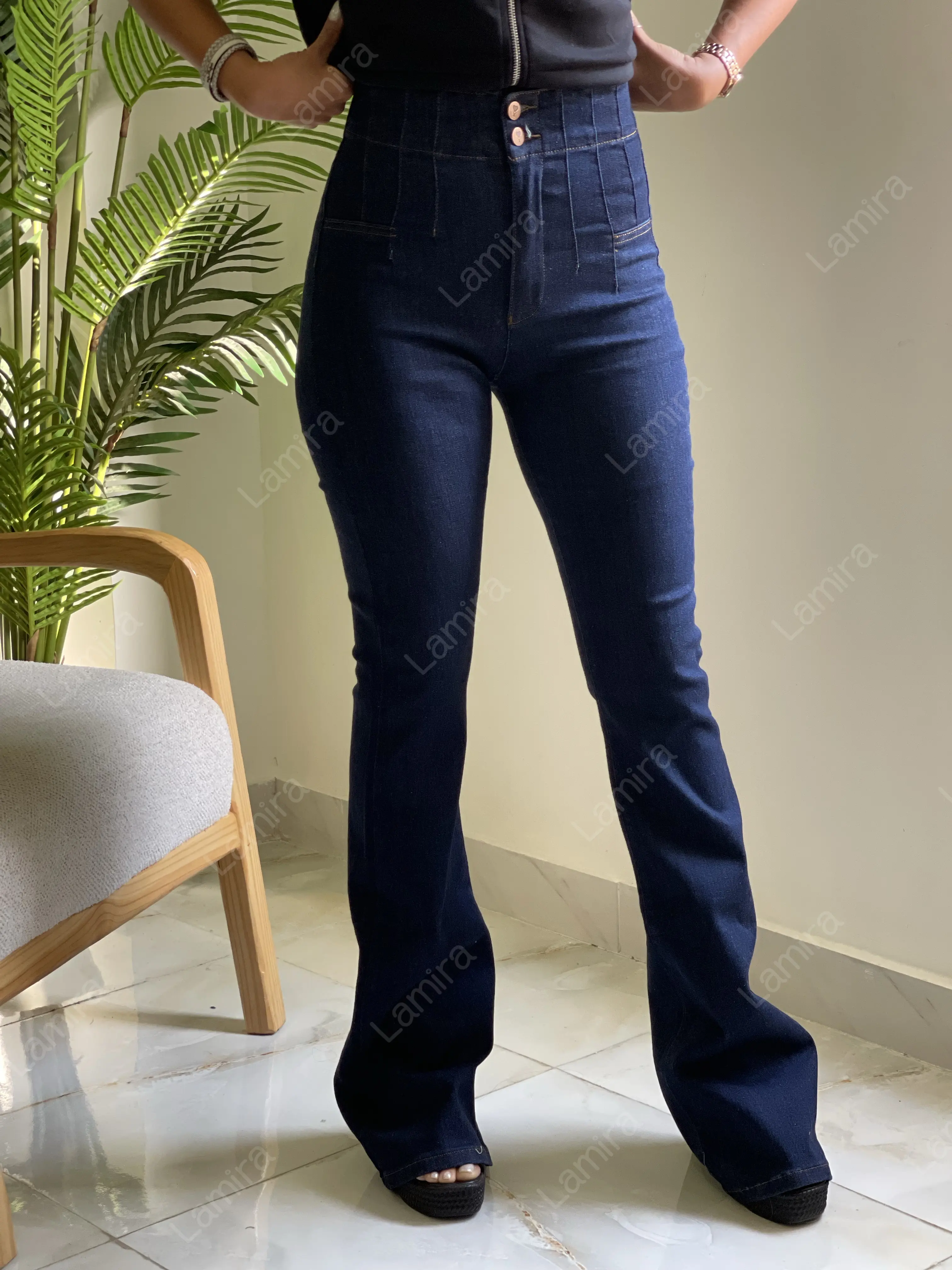 شلوار جین بوتکات کمرگنی 007