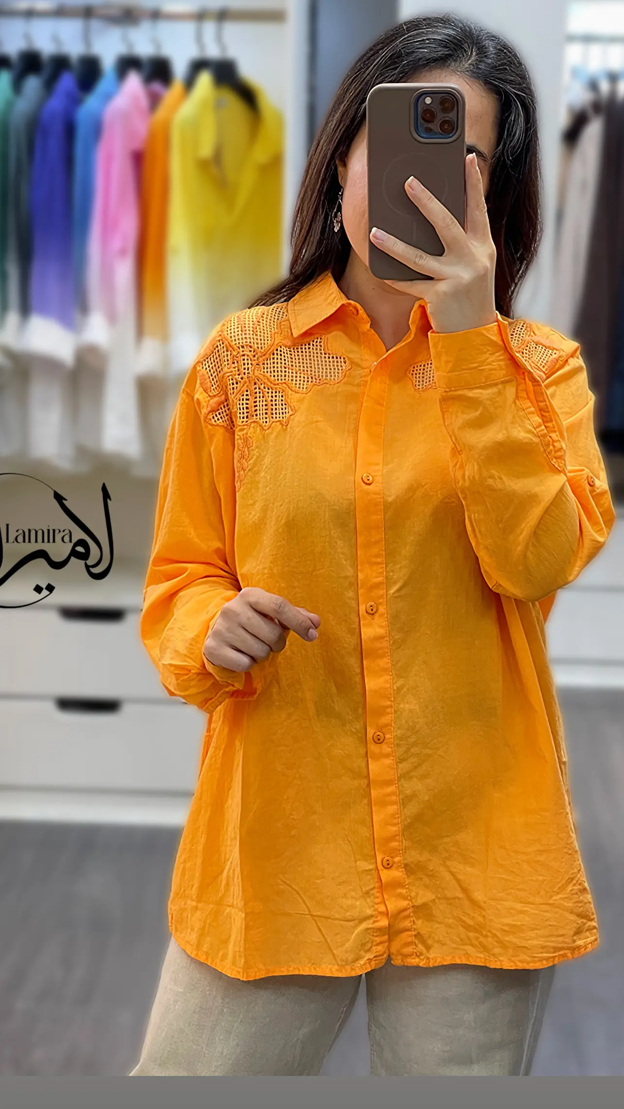 شومیزمانتویی اسپرت گلدوزی طرح آتیس