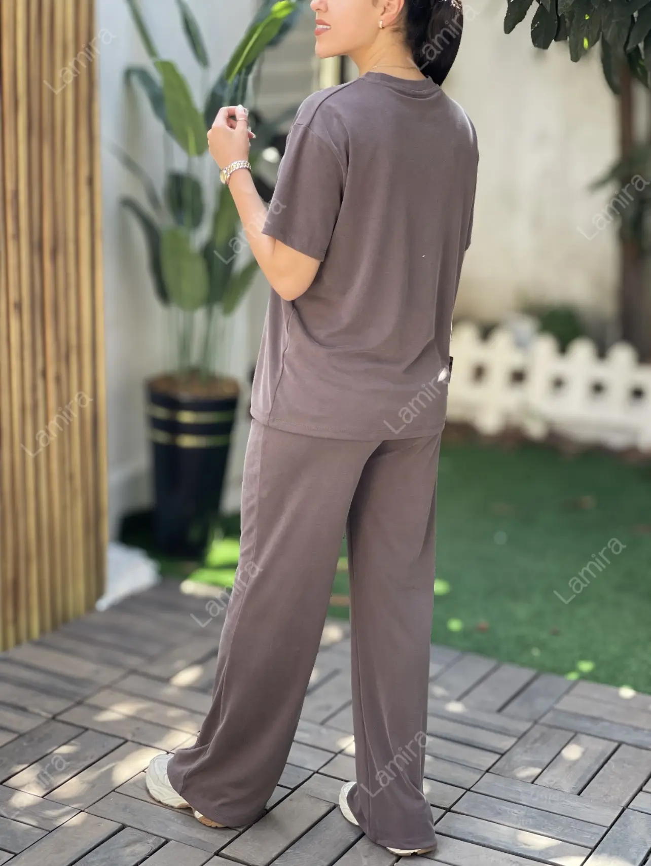 ست oyshoبلوز شلوار اسپرت اورجینال ترک Lacoste