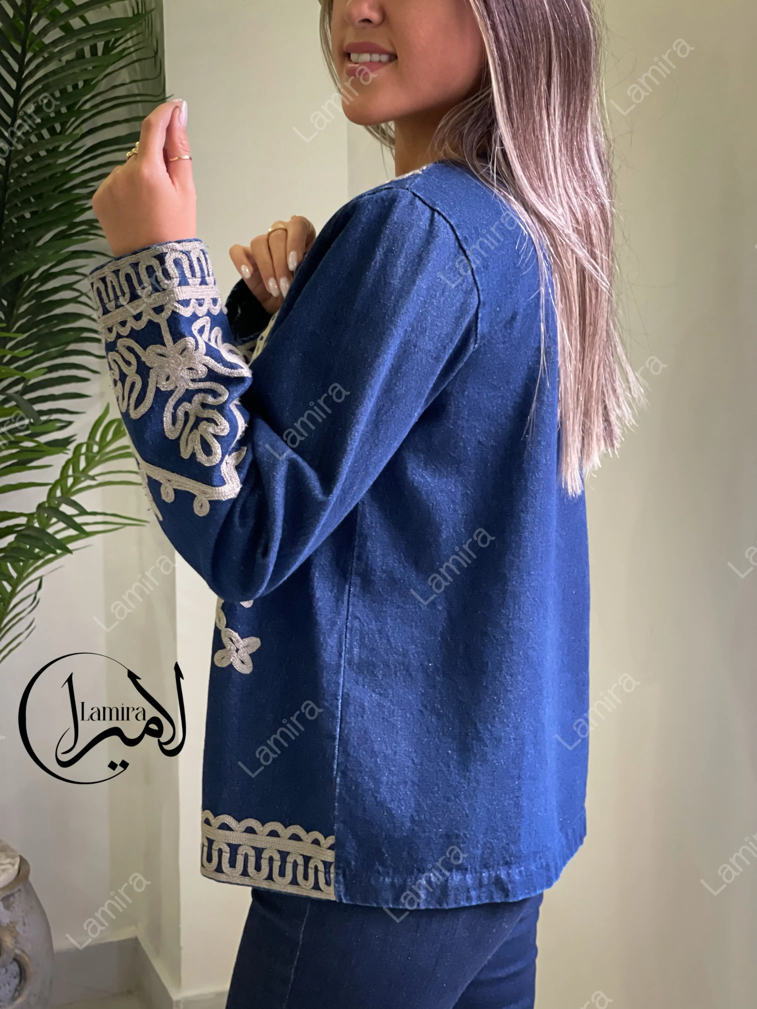 کت جین پاییزه کاراملا ترک