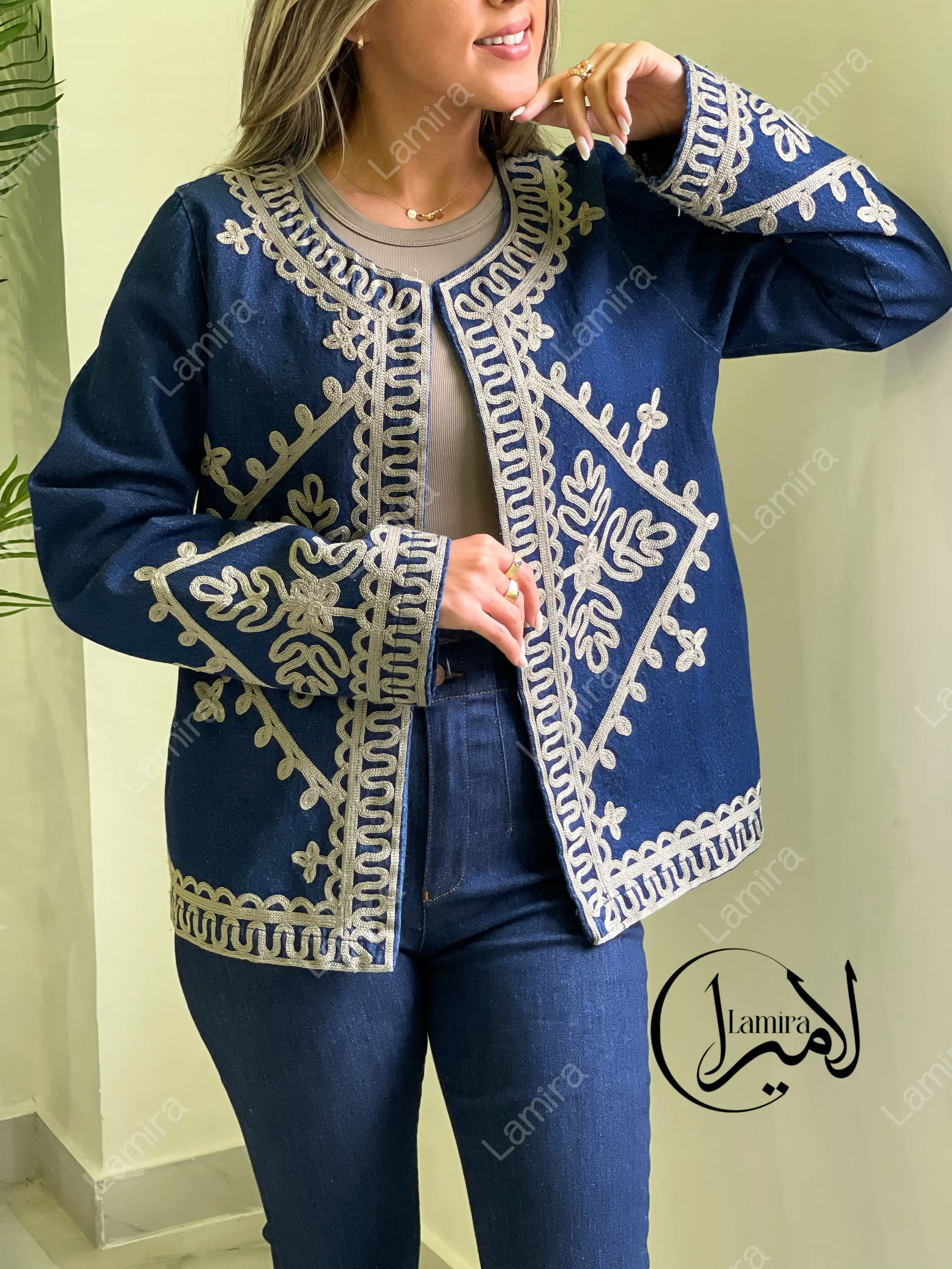 کت جین پاییزه کاراملا ترک