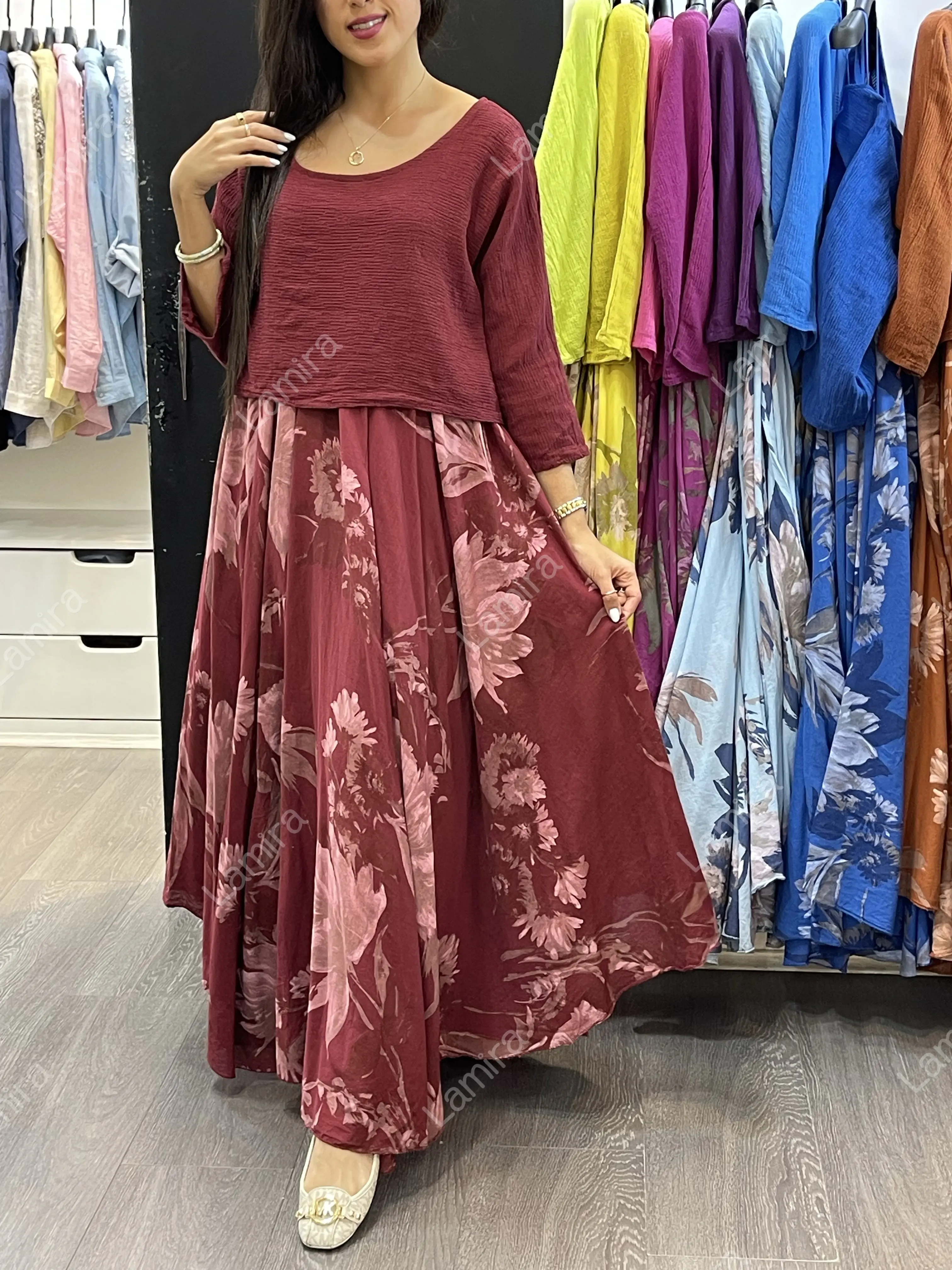 سارافون و رویه الیاف نارگیل استر دار ایتالیایی طرح گیتی