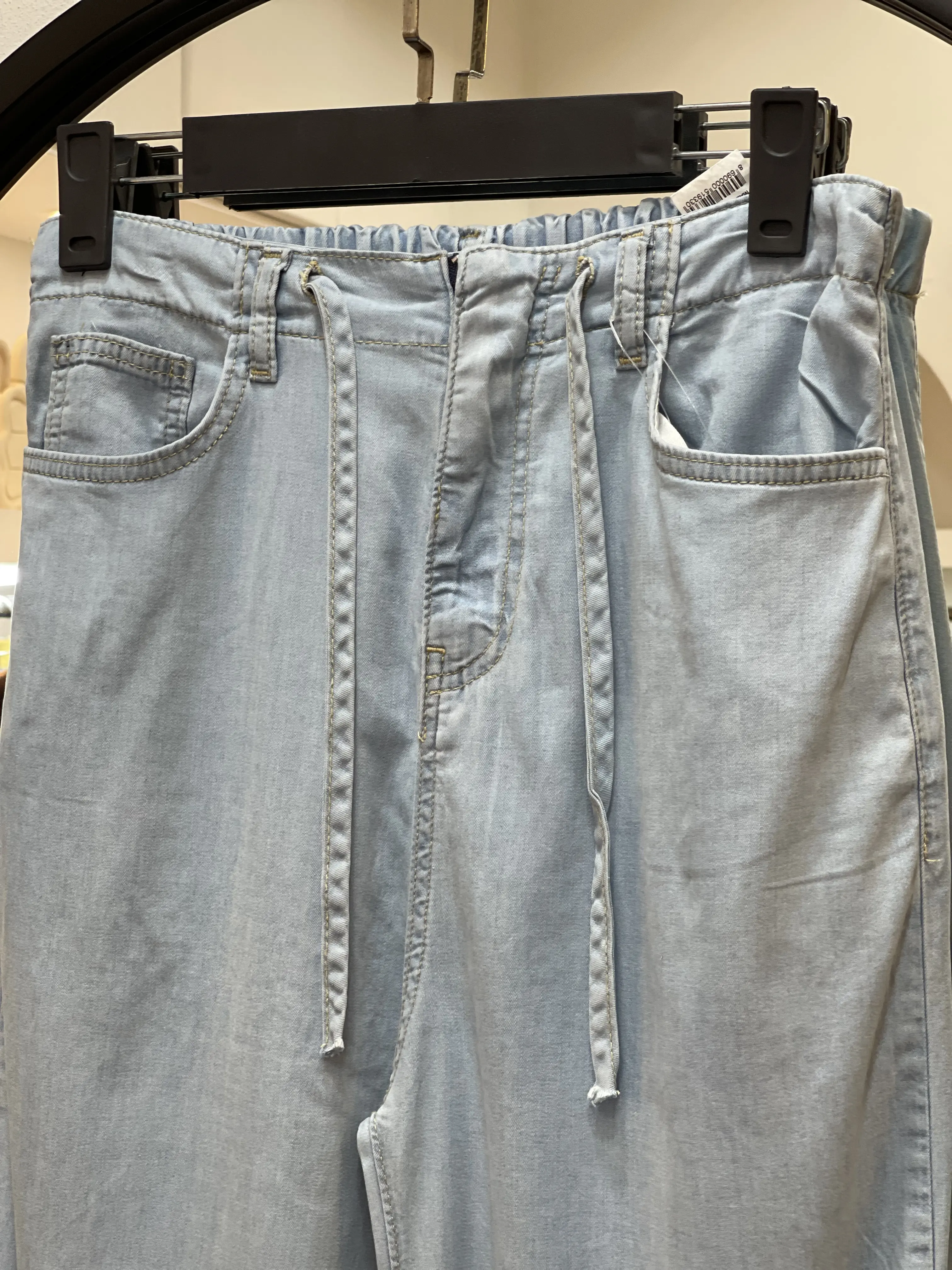 شلوار جین کاغذی (High-Waist)