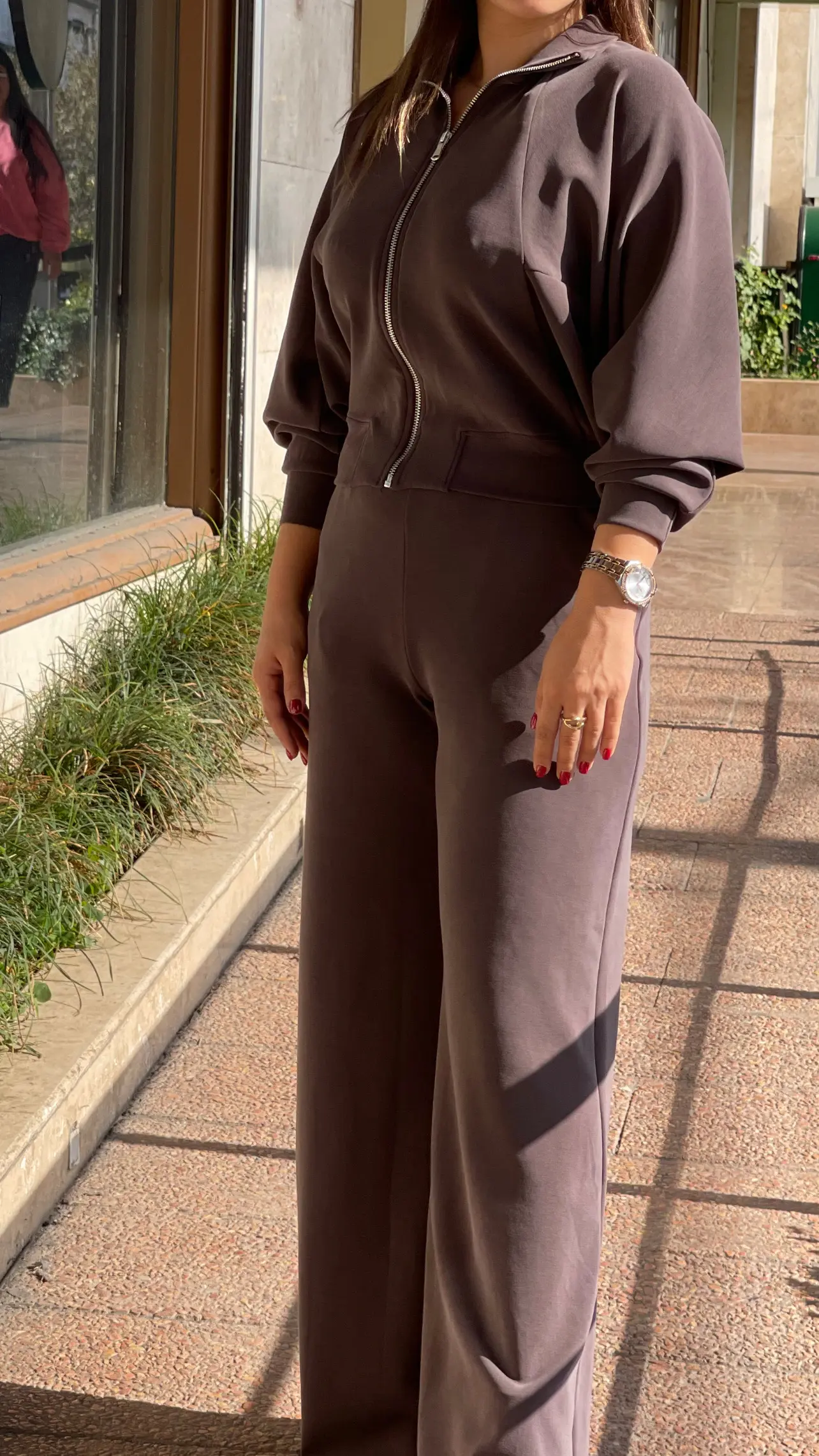 ست اویشو ترک طرح جدید ساده زیپدار