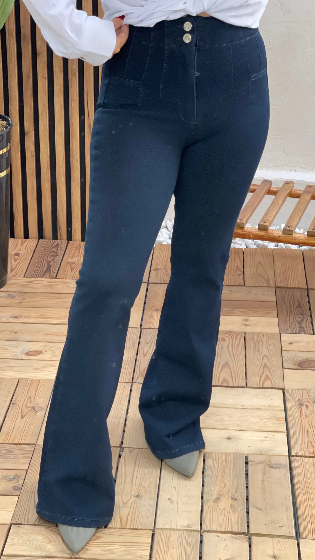 شلوار جین بوت کات اورجینال ترک