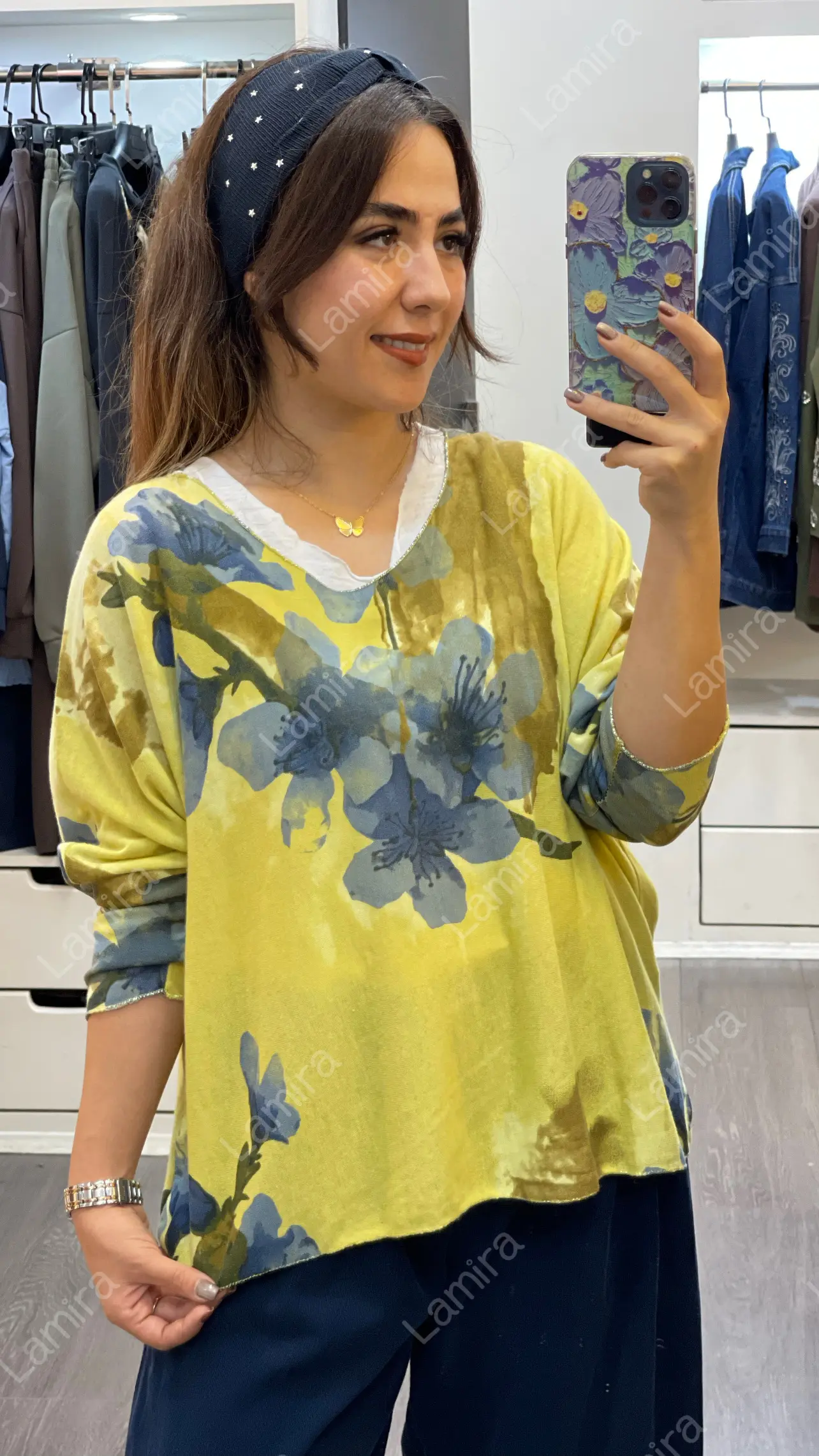 ریز بافت آنغوره ایتالیای طرح لیلیوم