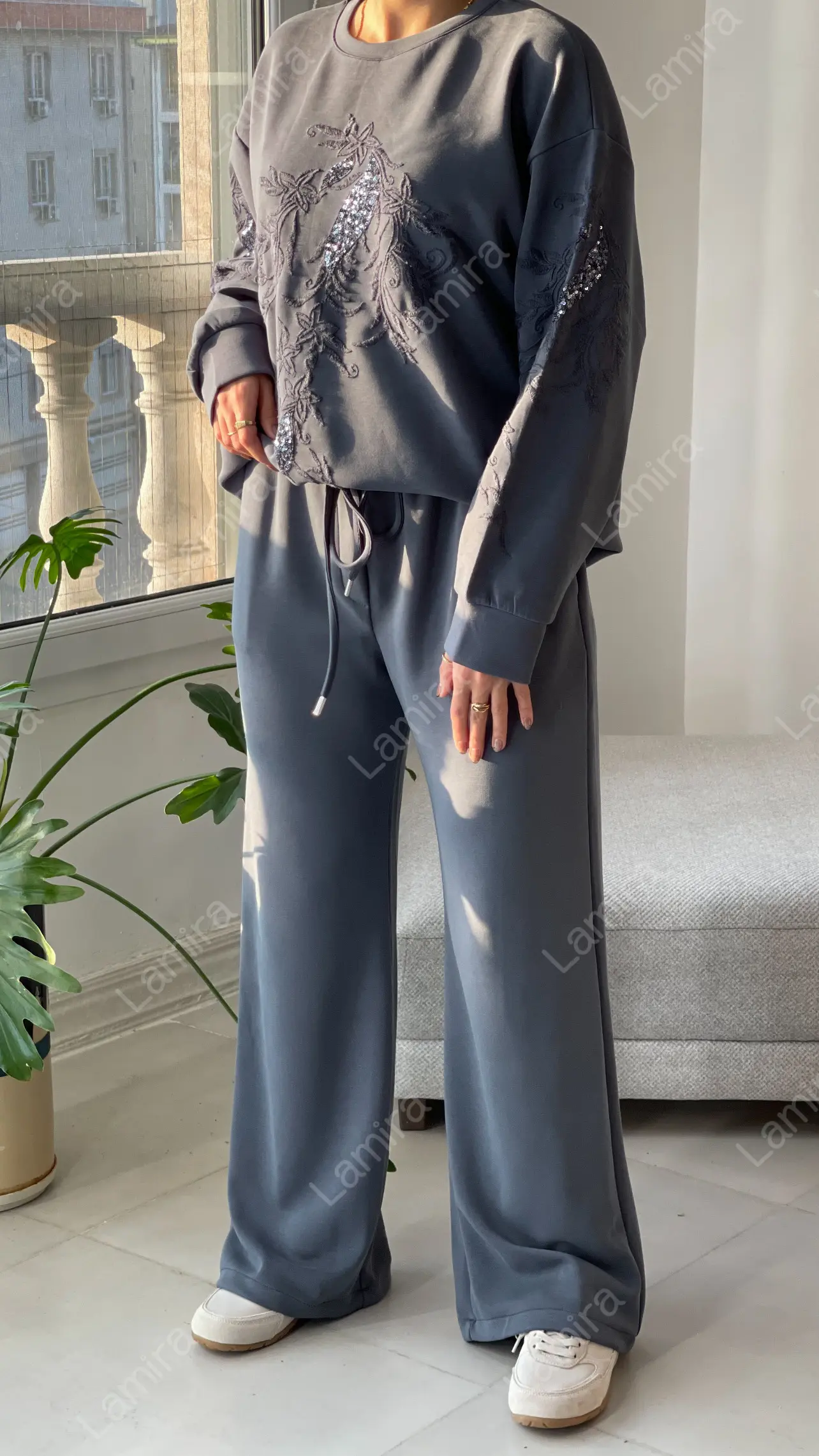 ست اویشو پولک دوزی گلدوزی برند ترک