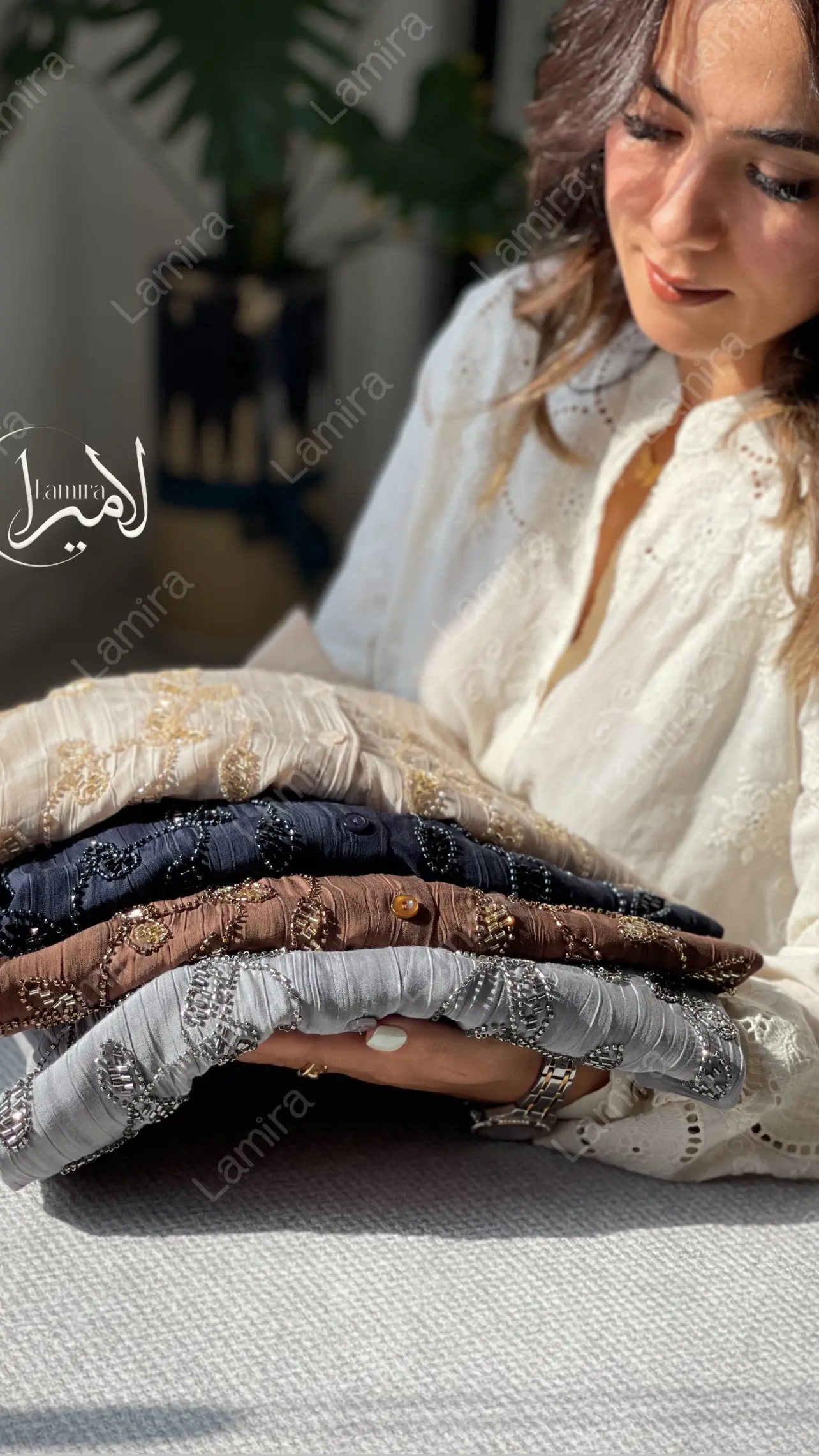 شومیز مانتویی مجلسی ترک طرح برگینه