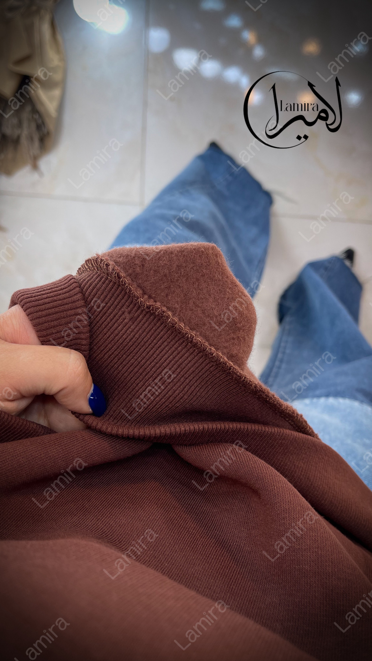دورس یقه جین