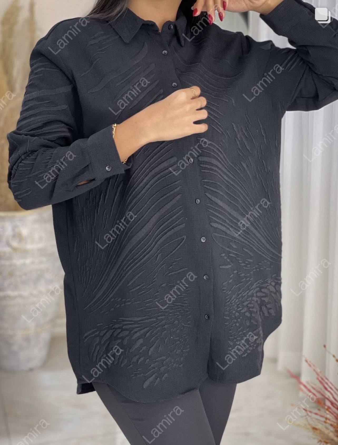 شومیز مخمل پاییزه