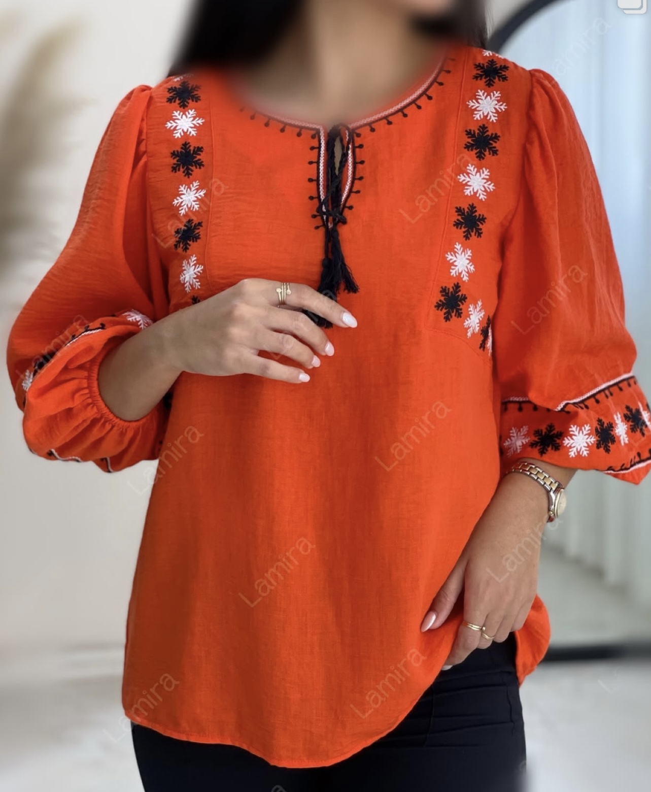 شومیز گلدوزی اسپرت