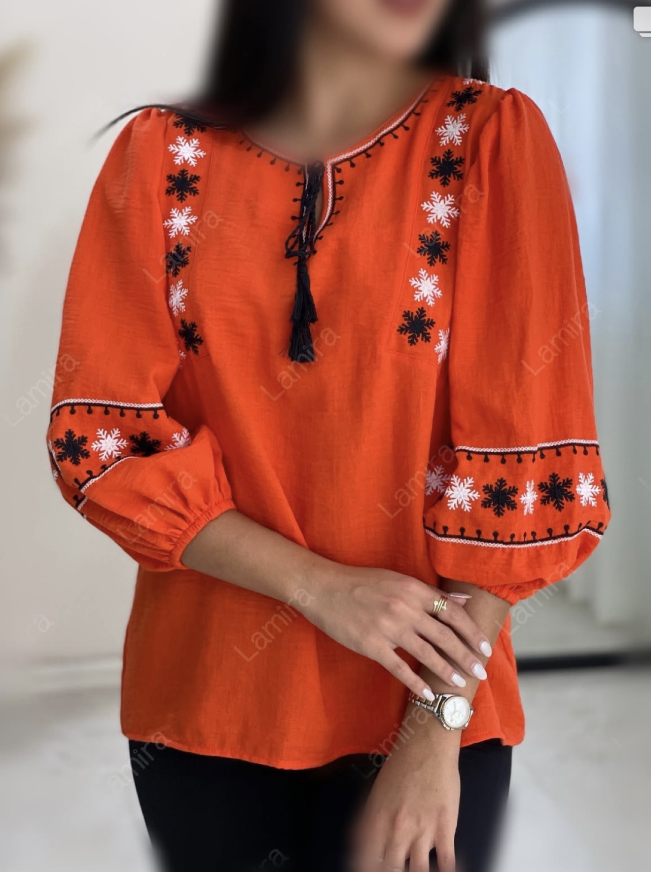 شومیز گلدوزی اسپرت