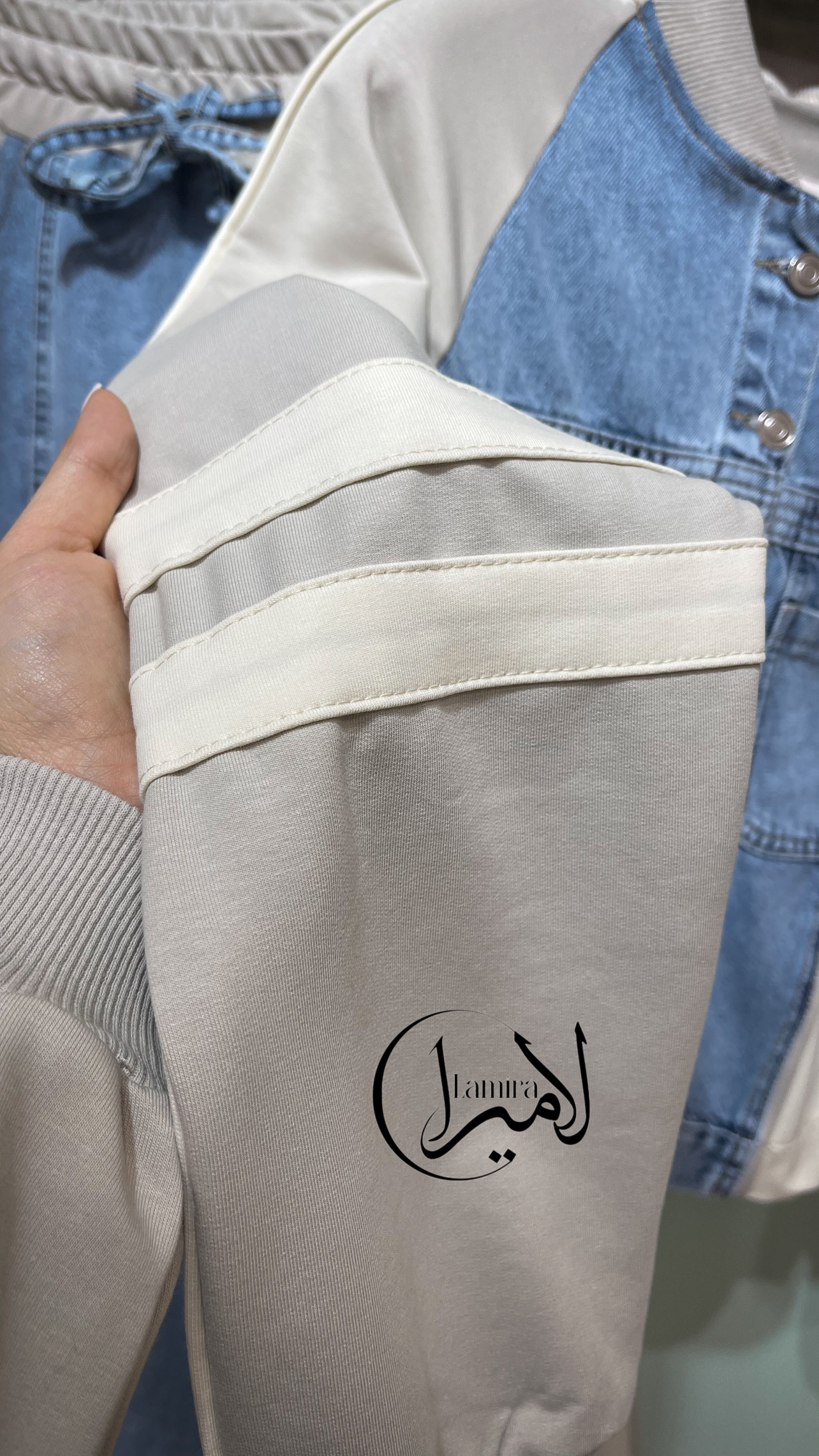 ست بامبر و دامن
