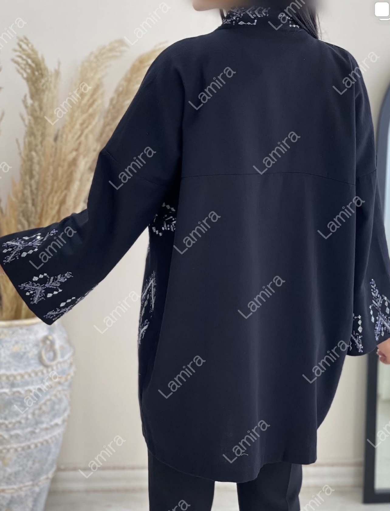 رویه مانتویی مجلسی طرح باراد