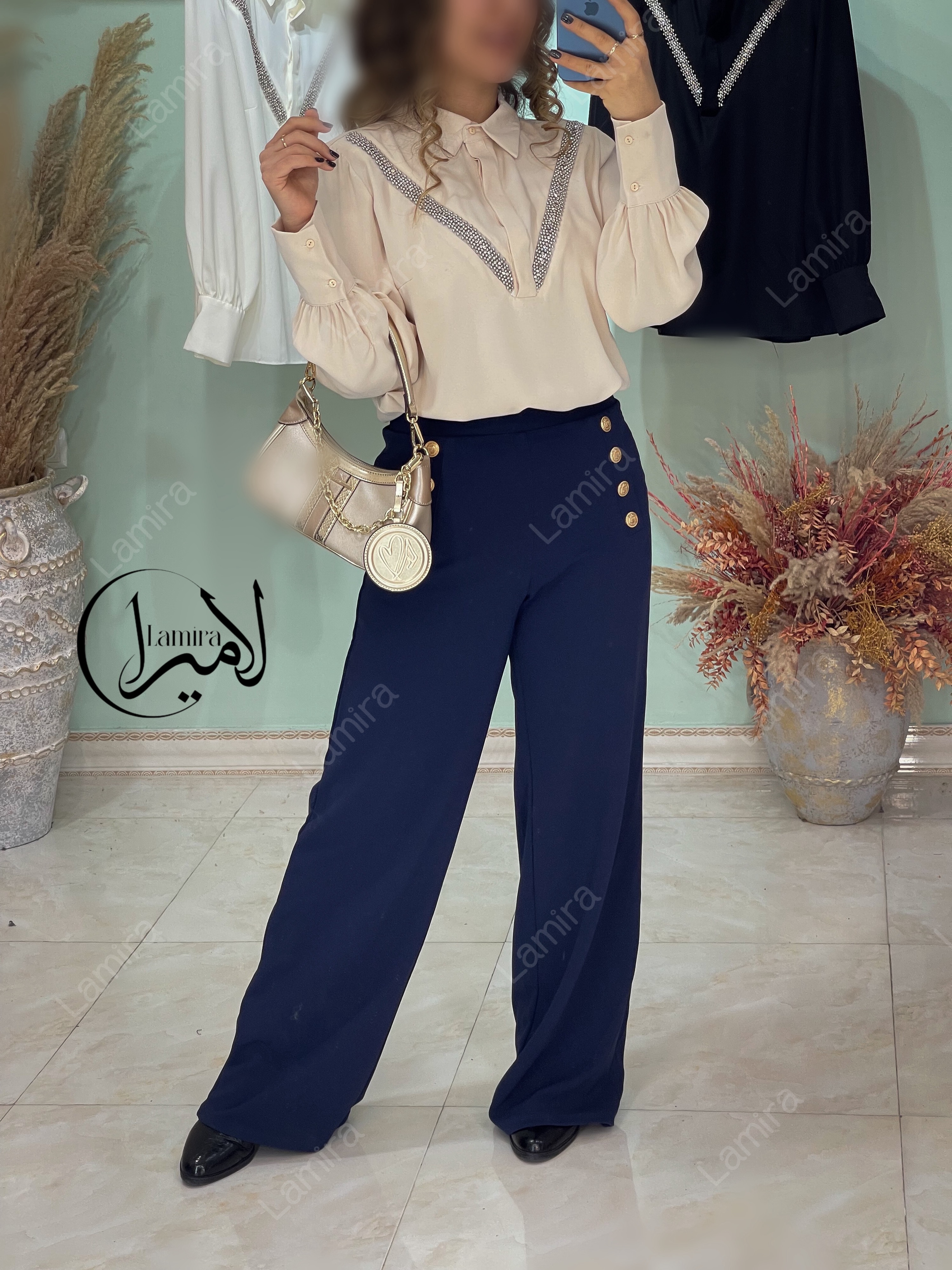شومیز کرپ مجلسی