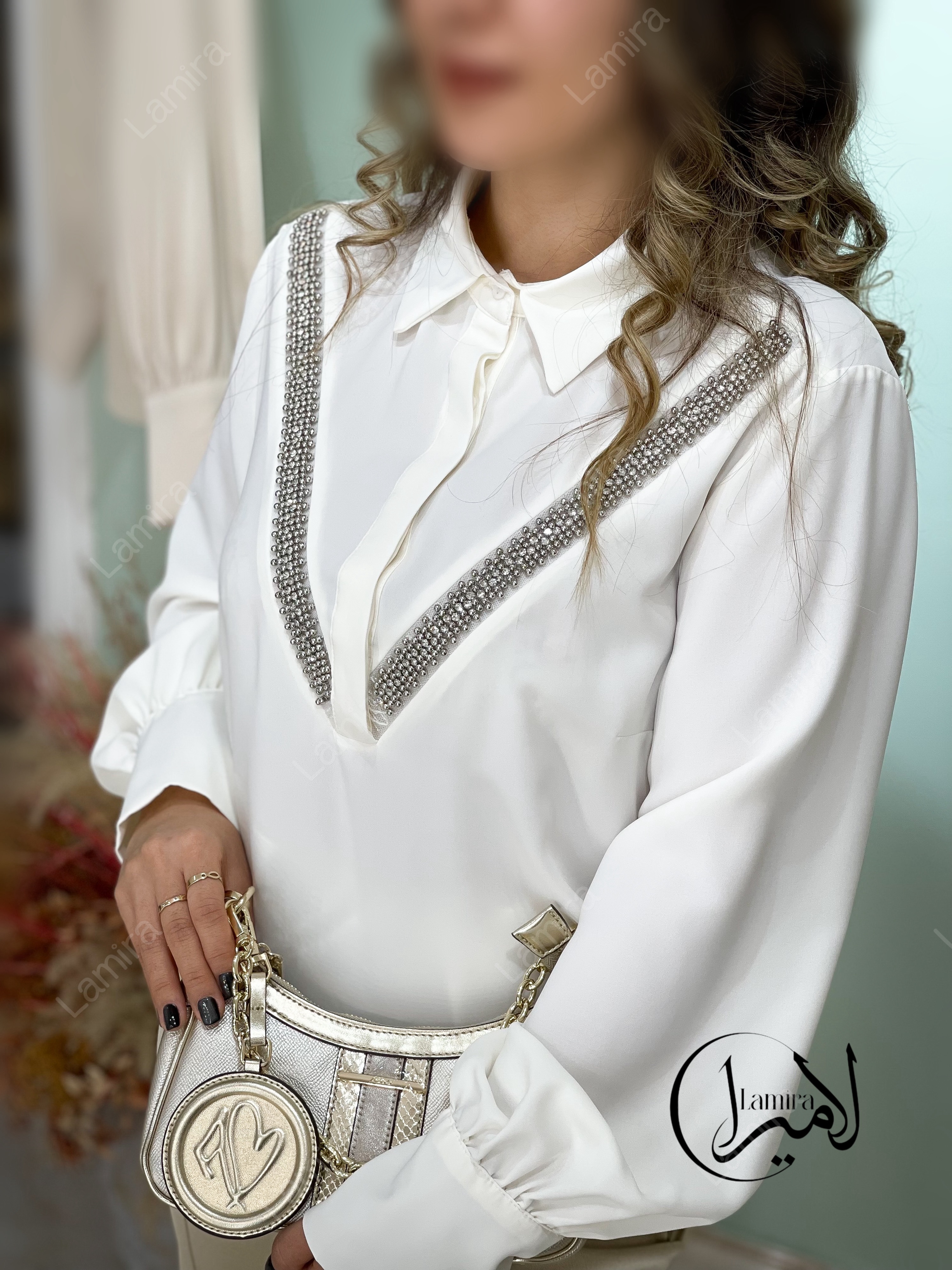 شومیز کرپ مجلسی