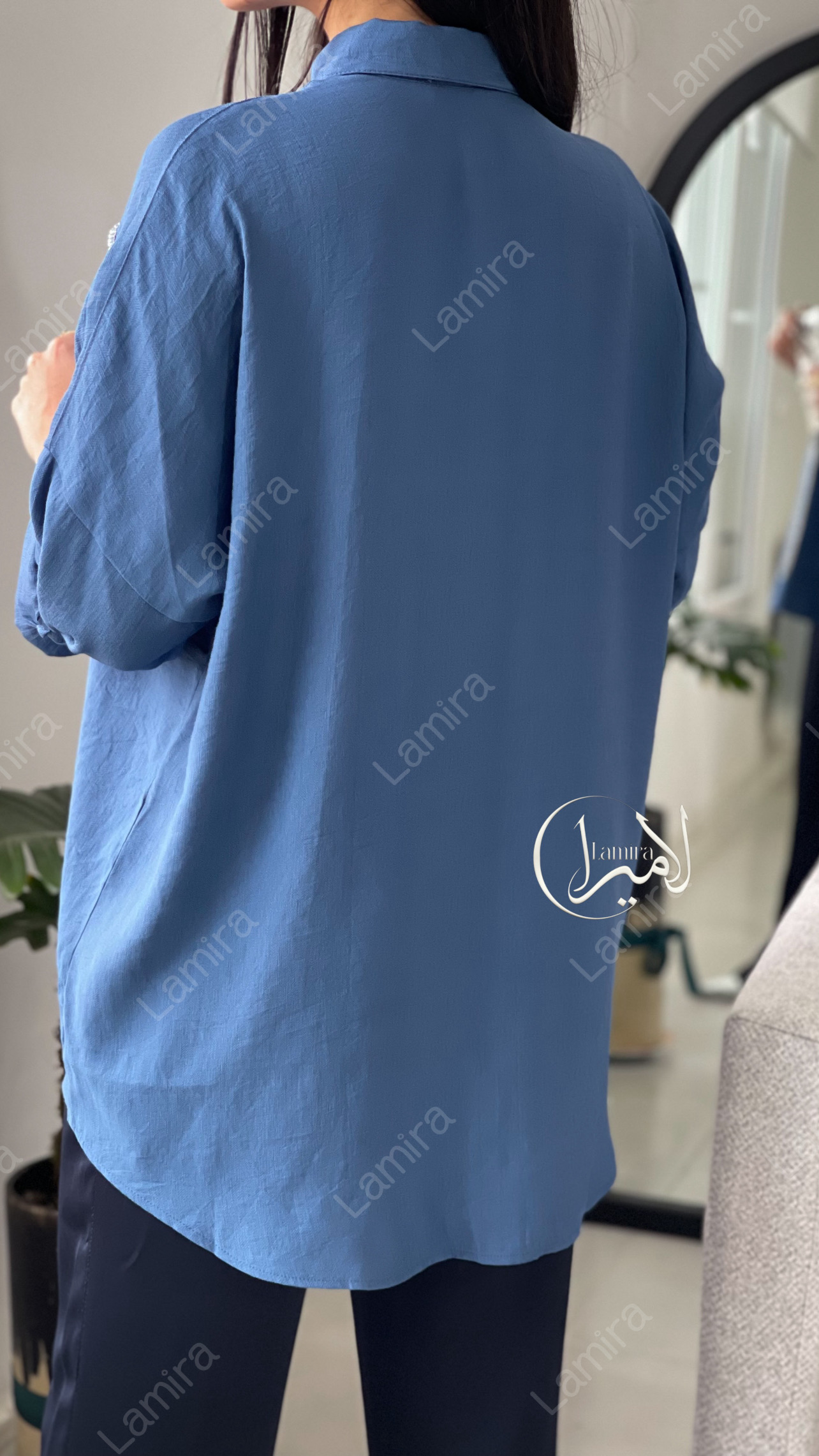 شومیز مجلسی مانتویی طرح پاپیون