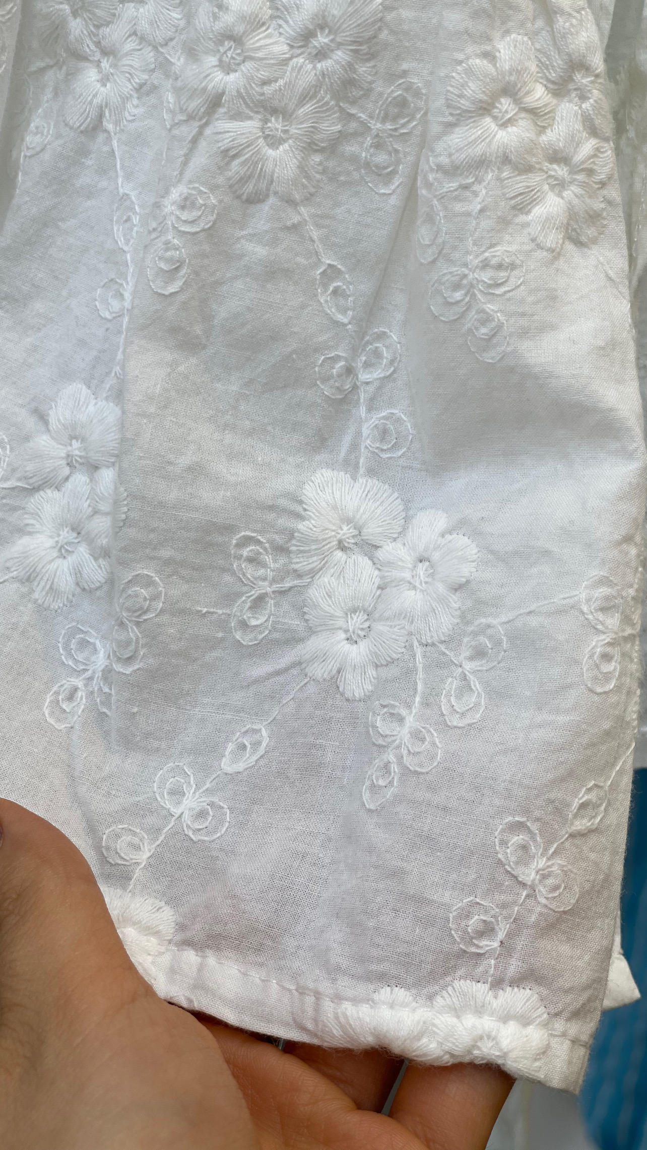 شومیز گلدوزی دخترونه جلو گره ای