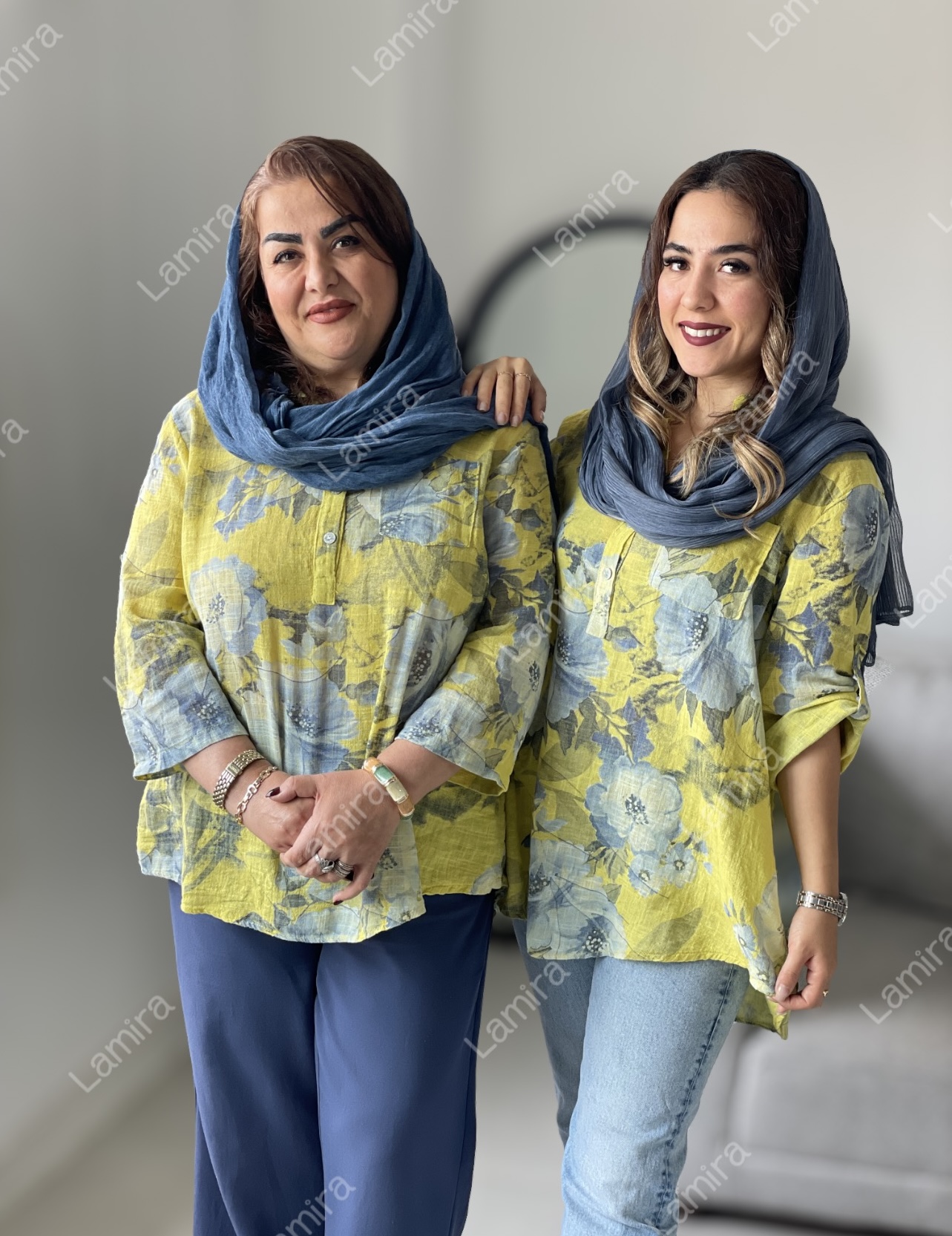 شومیز لینن ایتالیایی طرح ویکتور